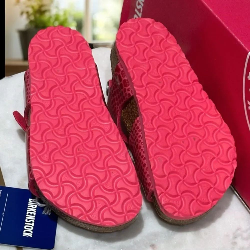 BIRKENSTOCK Toddler Kids Rio Magic Galaxy Bright Rose Pink Sandals Size 26 US 8